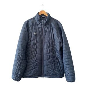 Mens Under Armour Lightweight Jacket Coat Blue XL
